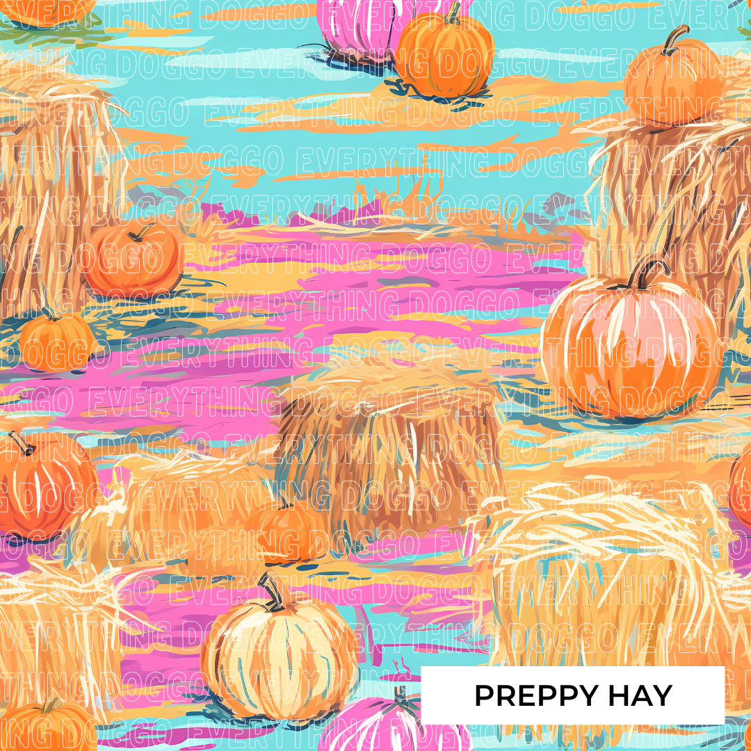 Preppy Pumpkins -  Bandana (Reversible)