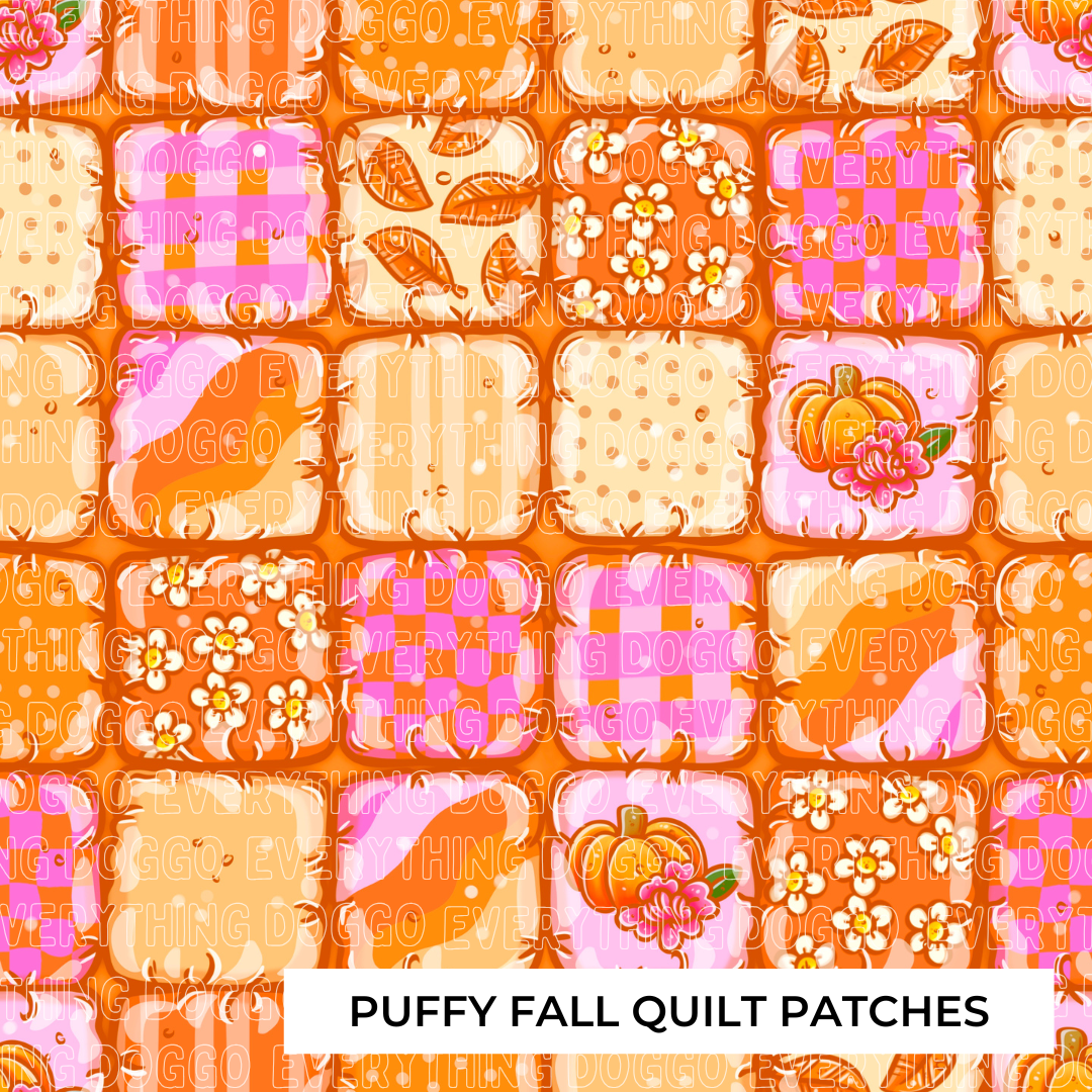Puffy Fall Quilt -  Bandana
