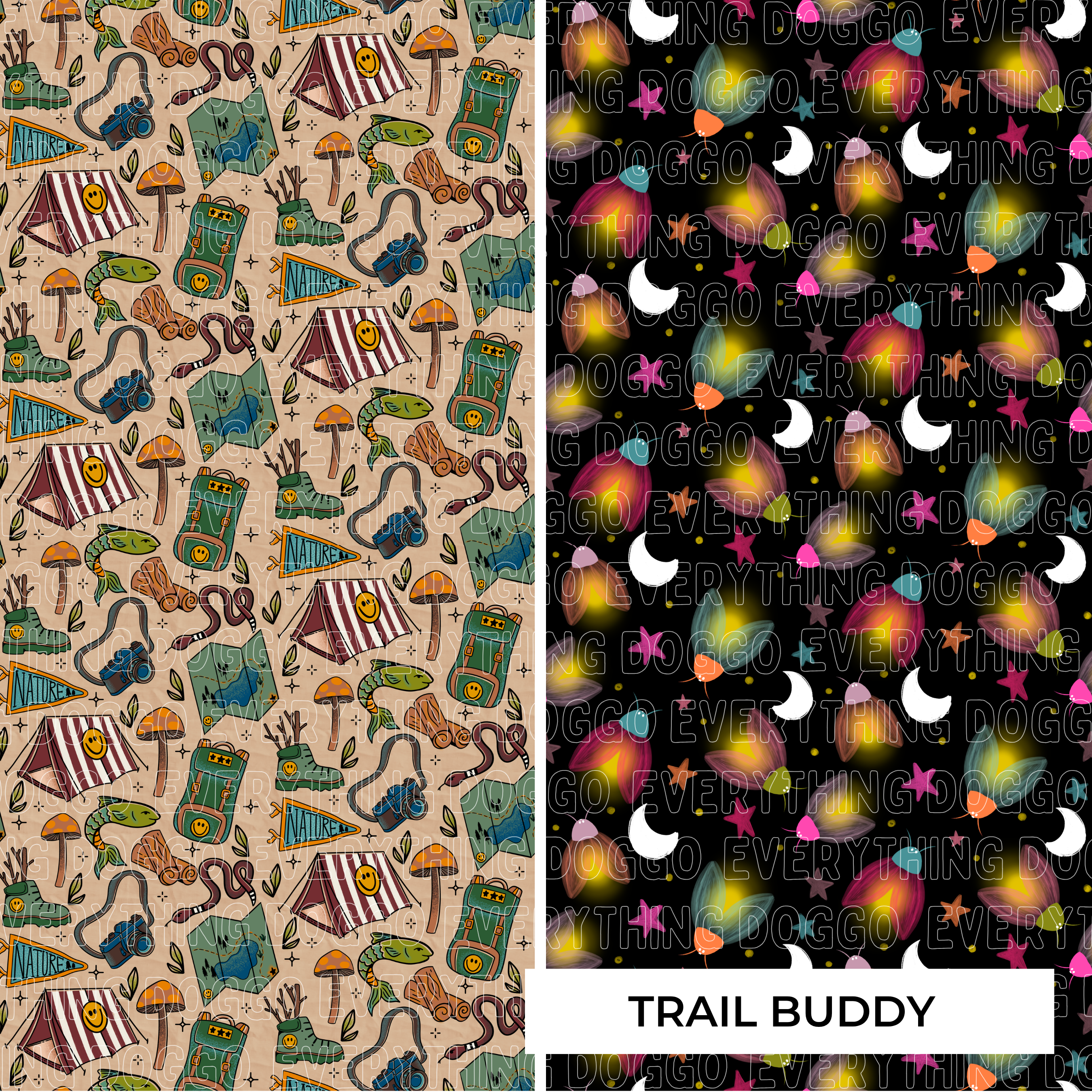 Trail Buddy - Active Snap On Bandana (Reversible)