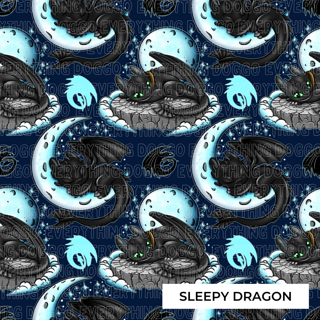 Sleepy Dragon - Bandana