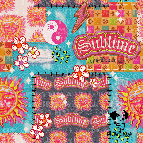 Sun Rock Collage  - Bandana