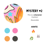 Studio Rainbow (Labor Day Mystery #2) - Bandana (Reversible)