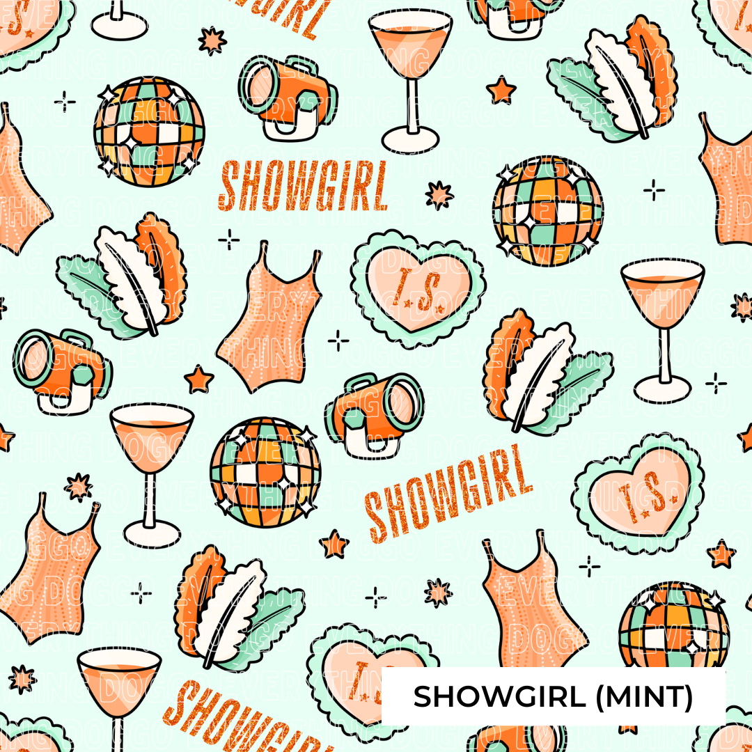 Showgirl (Mint) -  Bandana