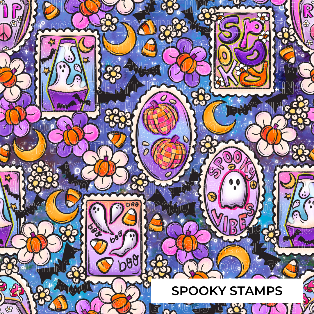 Spooky Stamps -  Bandana