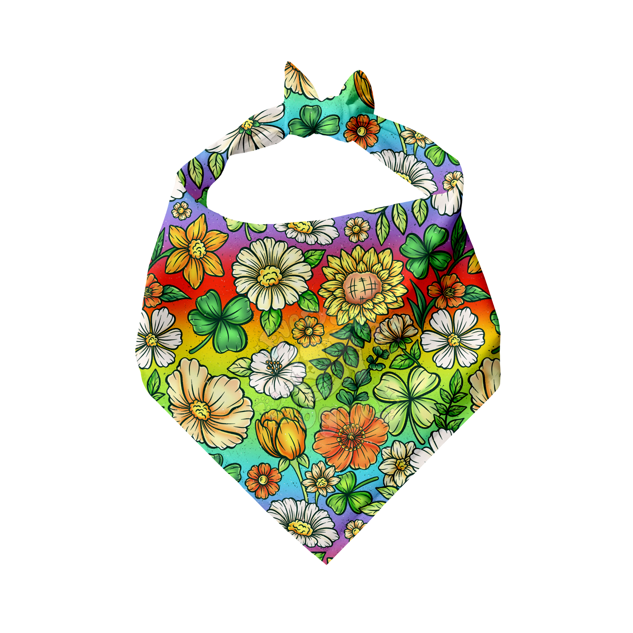 St Patty's Floral - Bandana