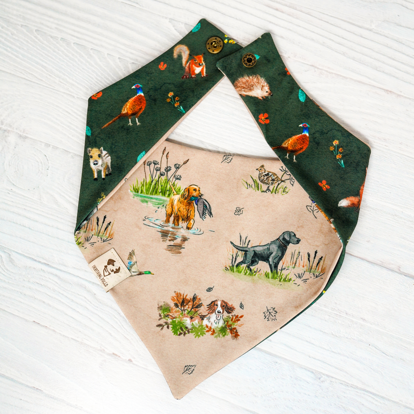 Field and Forest - Active Snap On Bandana (Reversible)