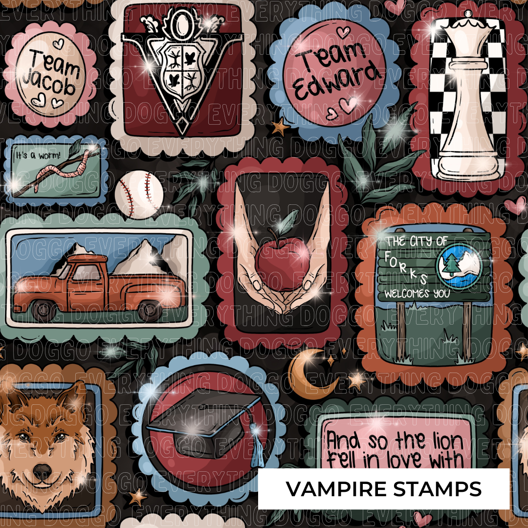 Vampire Stamps -  Bandana