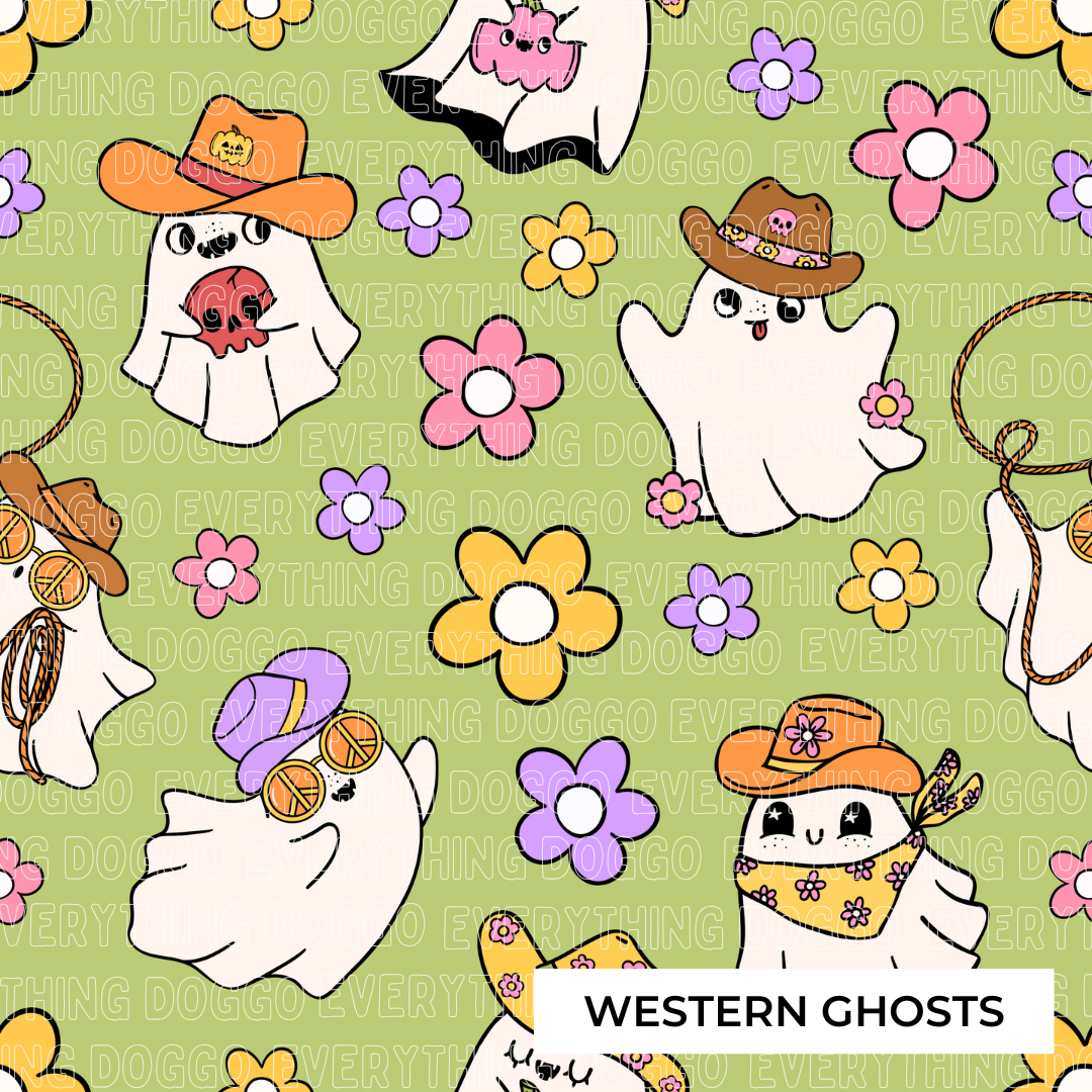 Western Halloween -  Bandana (Reversible)