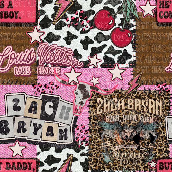 Country Collage - Bandana