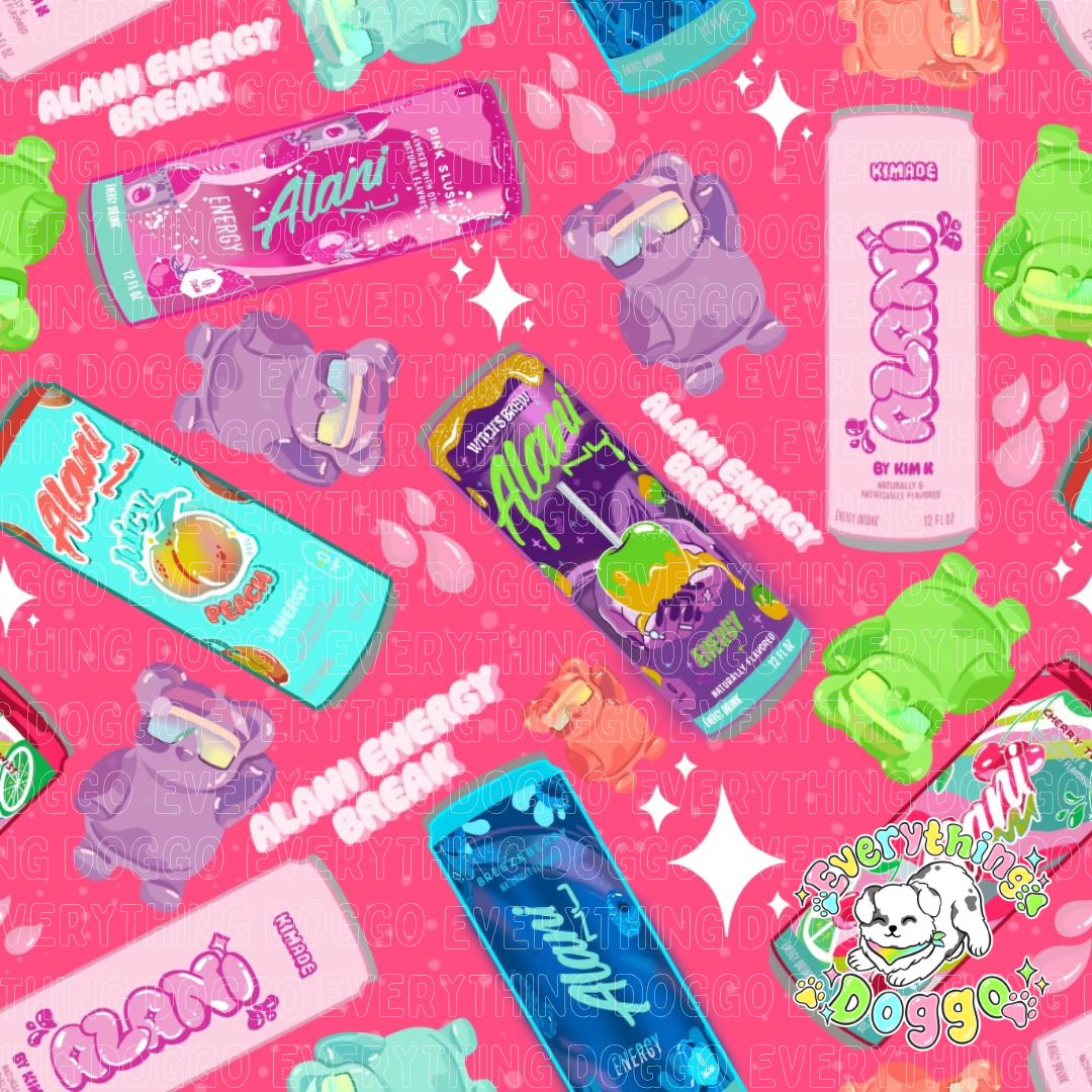 Energy Drinks - Bandana (Reversible)