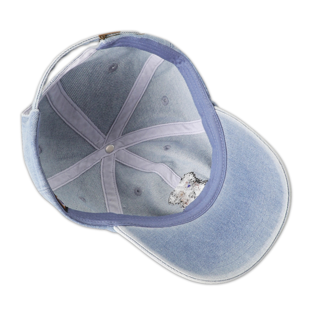 Australian Shepherd Embroidered Denim Baseball Cap