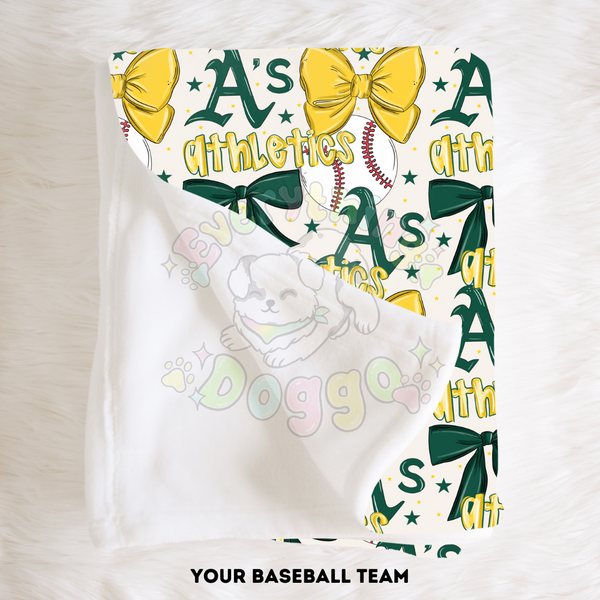 MLB Team - Minky Blanket