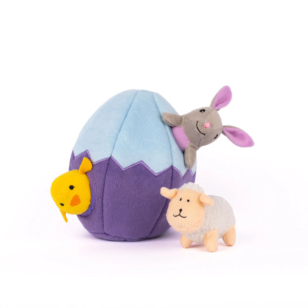 Easter Egg and Friends Burrow Dog Toy