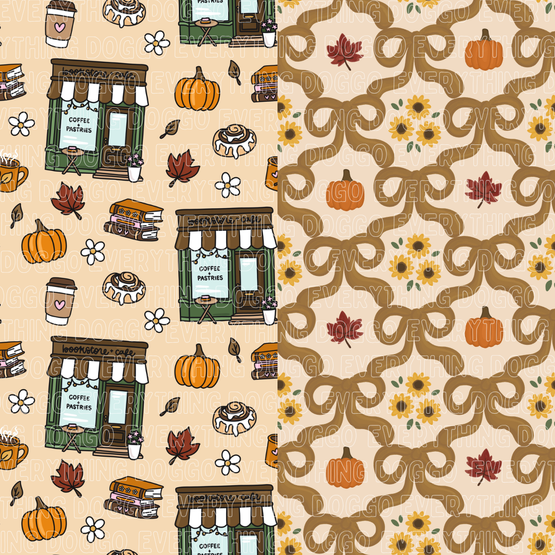 Fall Reader -  Bandana (Reversible)