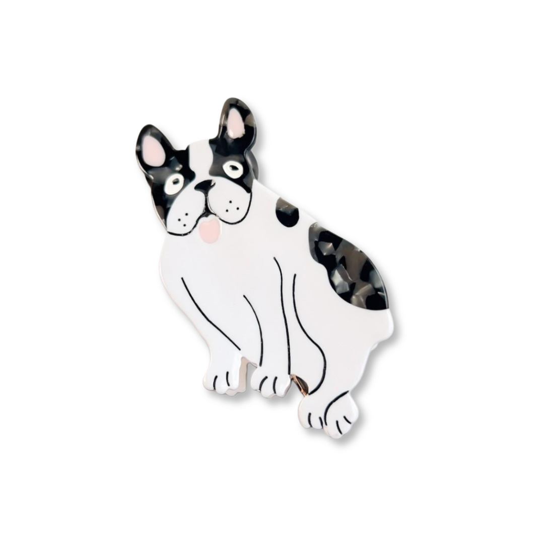 Frenchie Hair Claw Clip