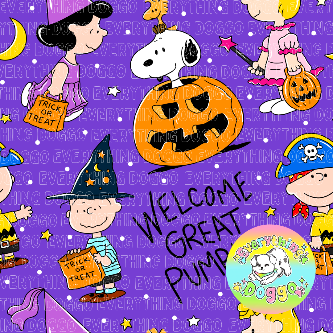 Spooky Beagle Friends (September Monthly Mystery) - Bandana