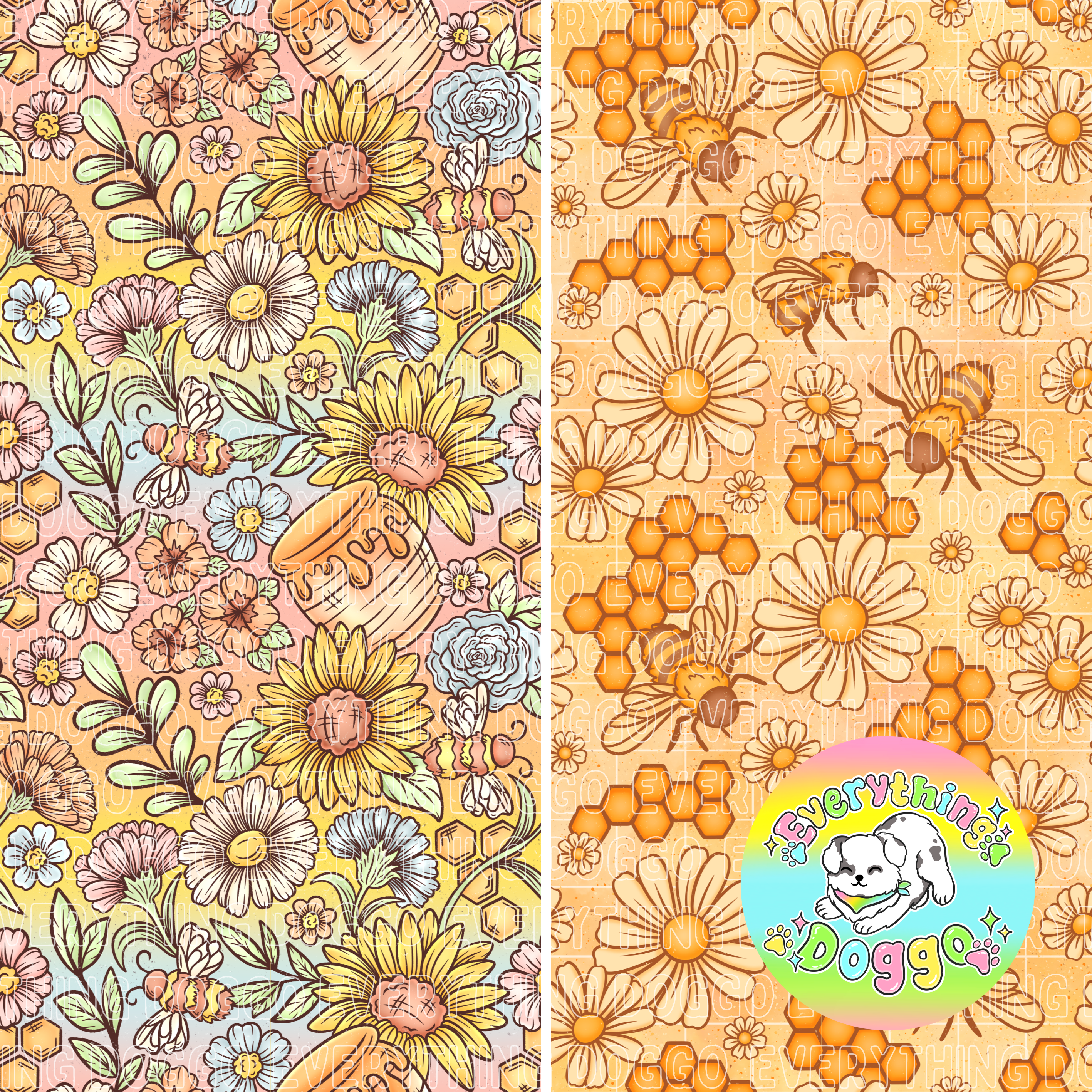 Honey Meadow - Bandana (Reversible)