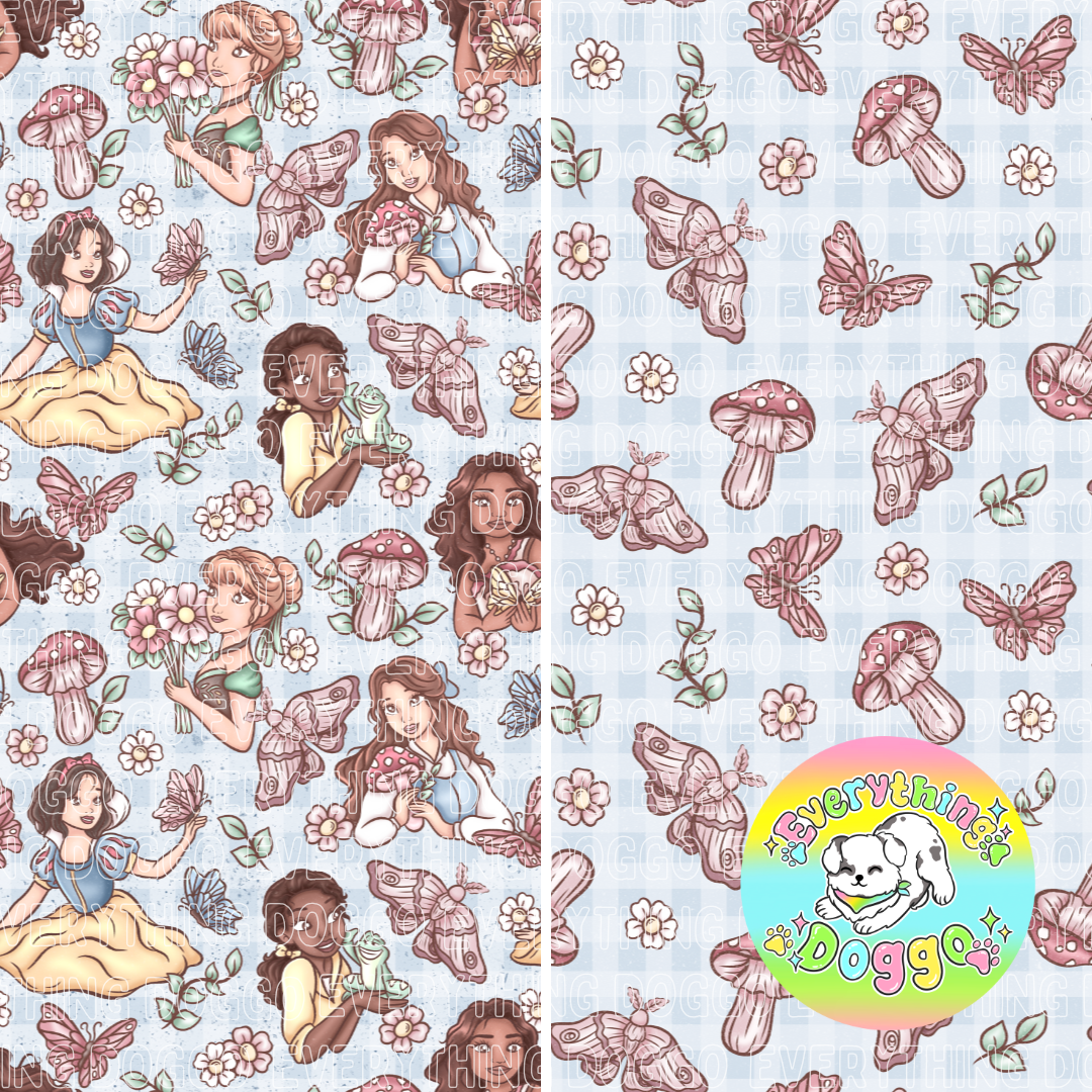 Cottagecore Princesses - Bandana (Reversible)