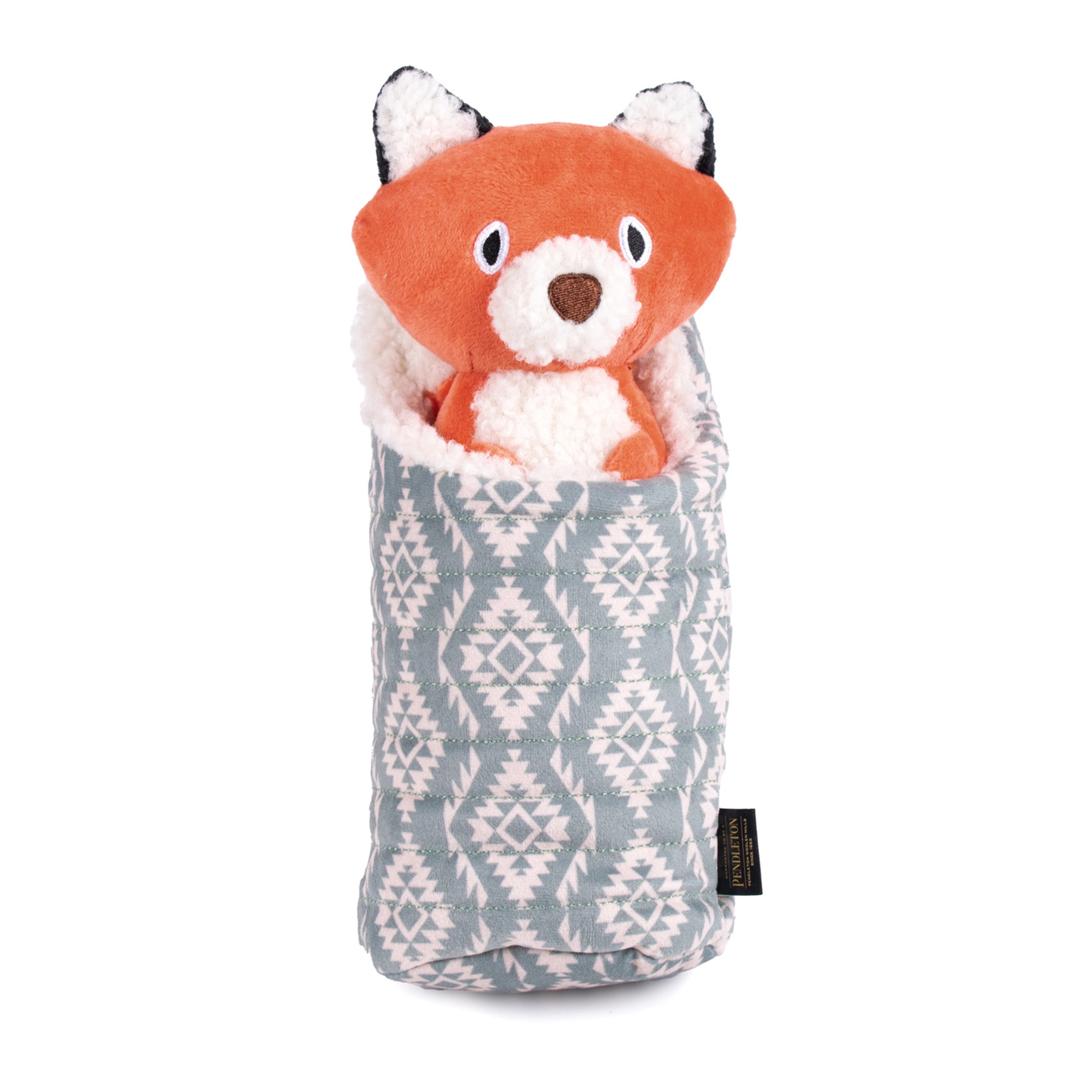 Pendleton Camp Pal Fox Plush Dog Toy