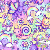 Rainbow Bugs - Bandana