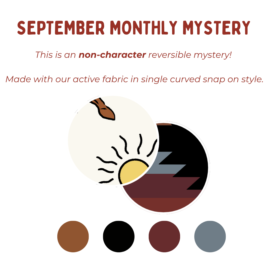 Wild Horses (September Monthly Mystery) - Active Snap On Bandana