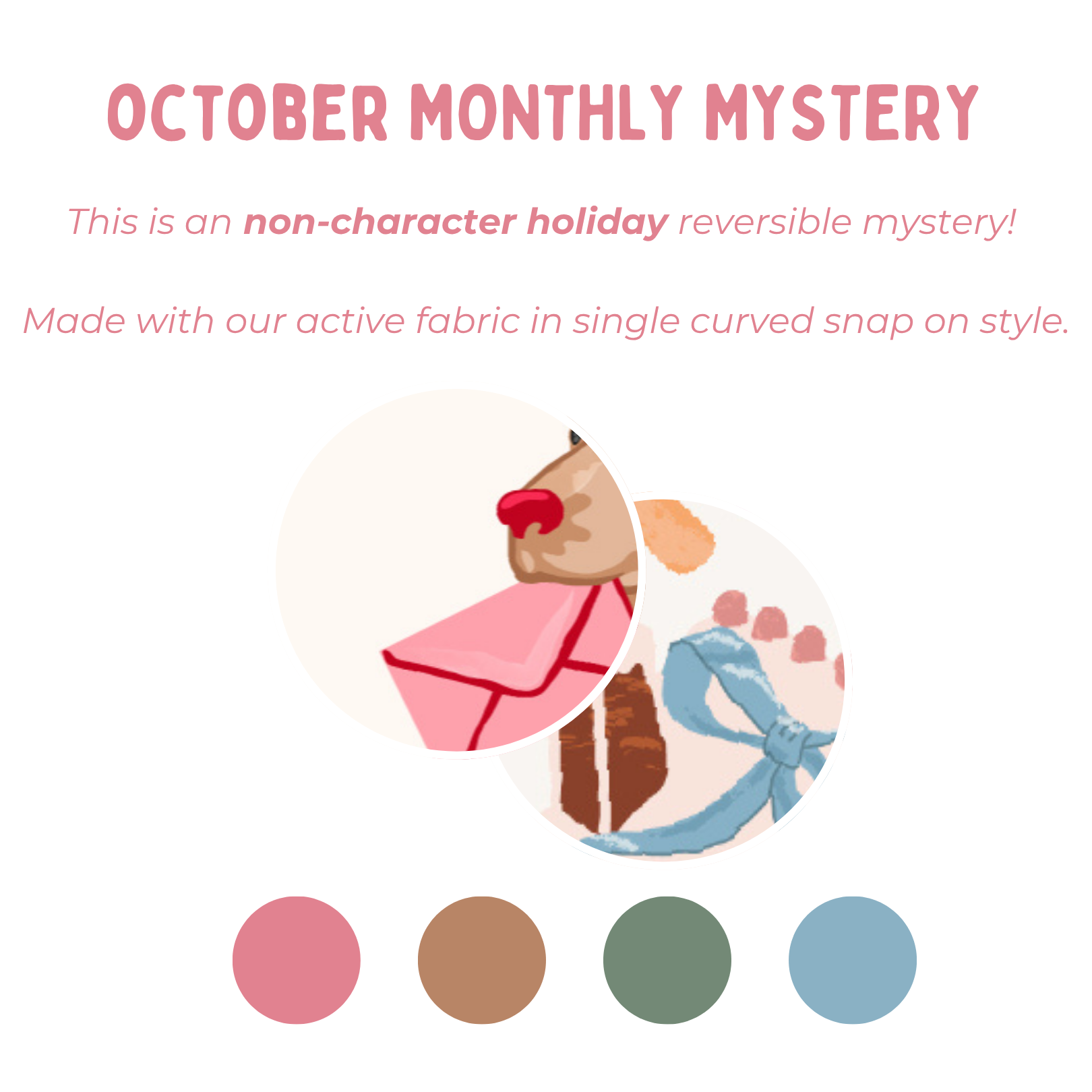 Dear Santa Ruff Ruff (October Monthly Mystery) - Bow
