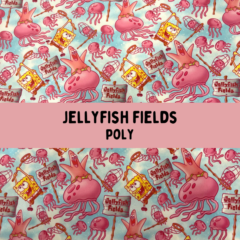 Jellyfish Fields - Classic Tie On Bandana