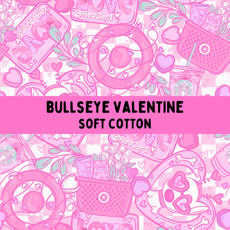 Bullseye Valentine - Classic Tie On Bandana