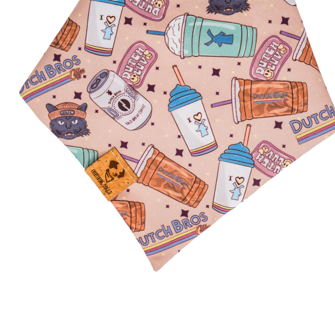Dutch Coffee - Classic Tie On Bandana