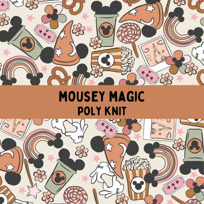 Mousey Magic - Classic Tie On Bandana