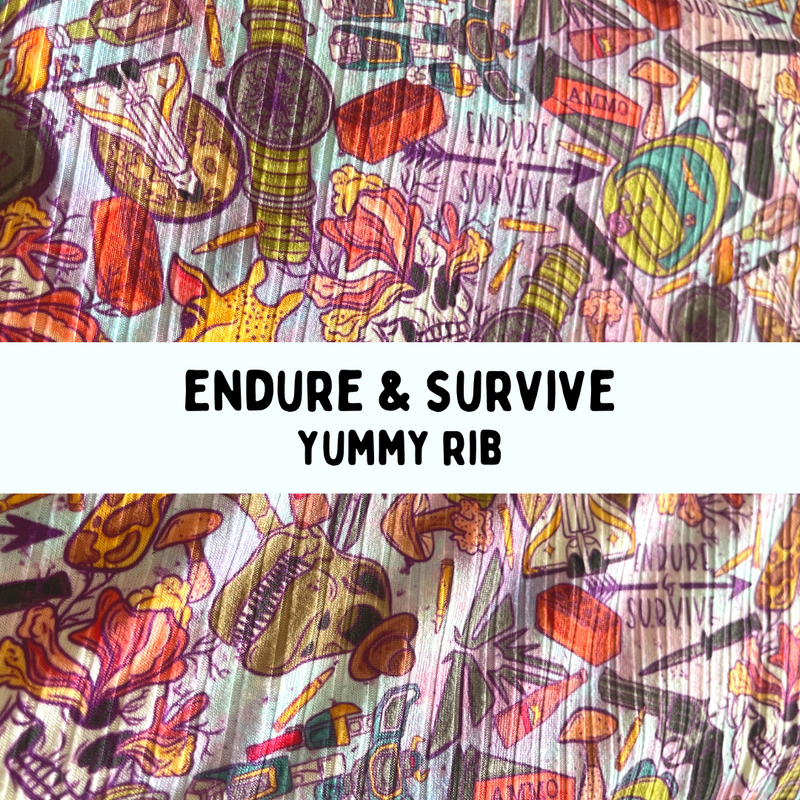 Endure & Survive - Classic Tie On Bandana