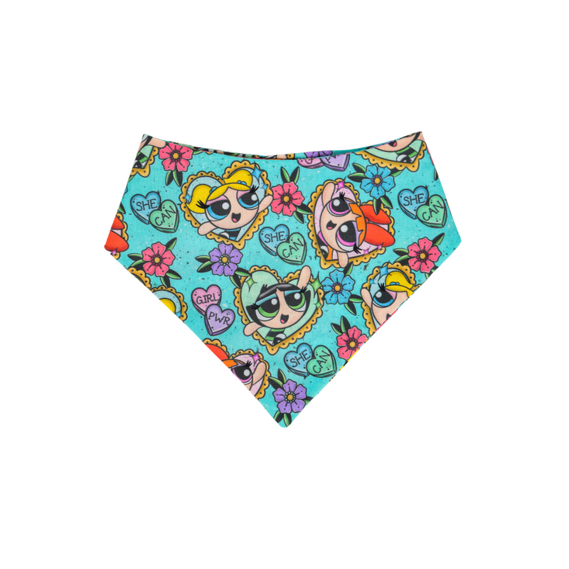 Puff Power - Curved Snap On Bandana