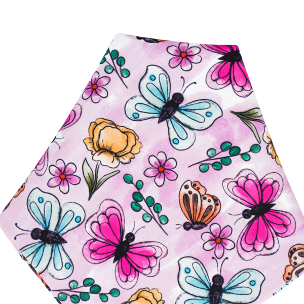Butterfly Garden - Classic Tie On Bandana