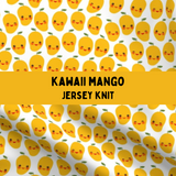 Kawaii Mango- Jersey Knit Bandana