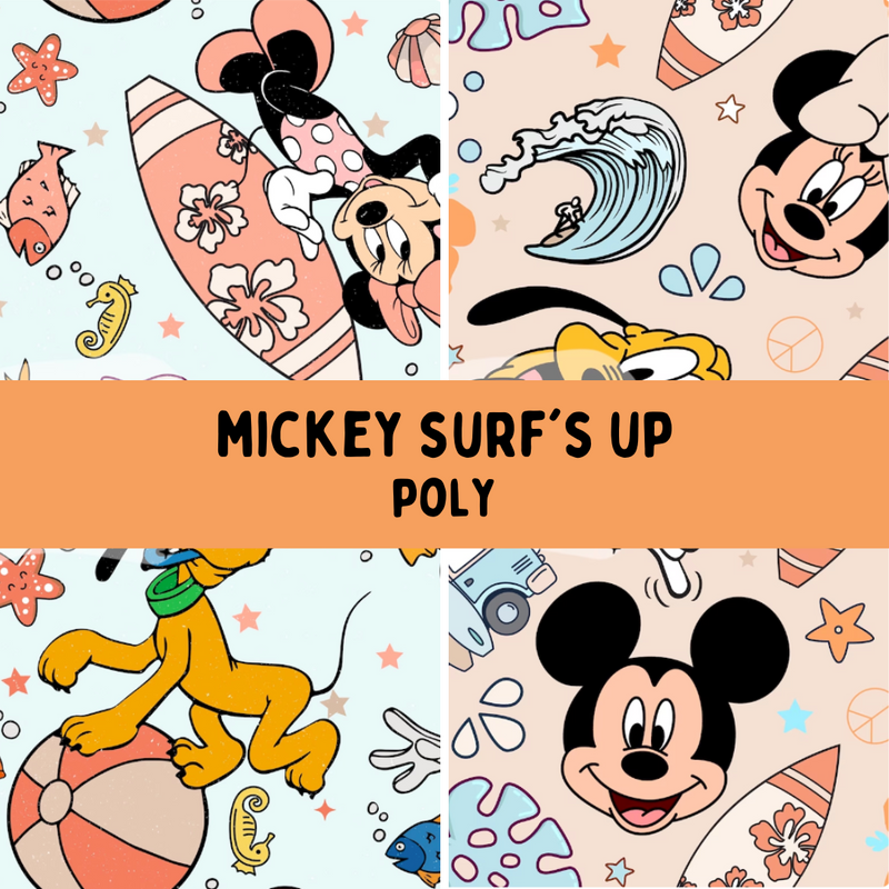 Mickey Surf's Up - Classic Tie On Bandana