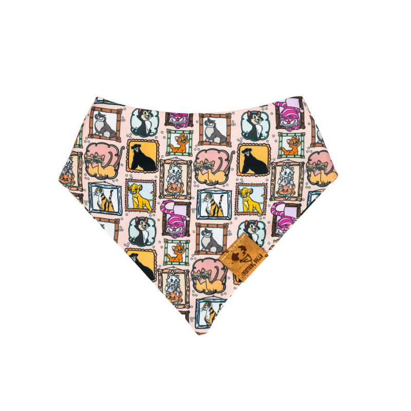 Dis Cats - Curved Snap On Bandana