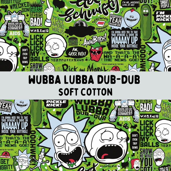 Wubba Lubba Dub-Dub - Classic Tie On Bandana