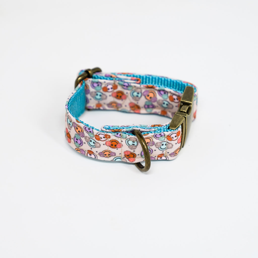 Fuzzy Eco Canvas Dog Collar