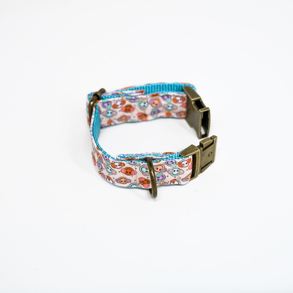 Fuzzy Eco Canvas Dog Collar