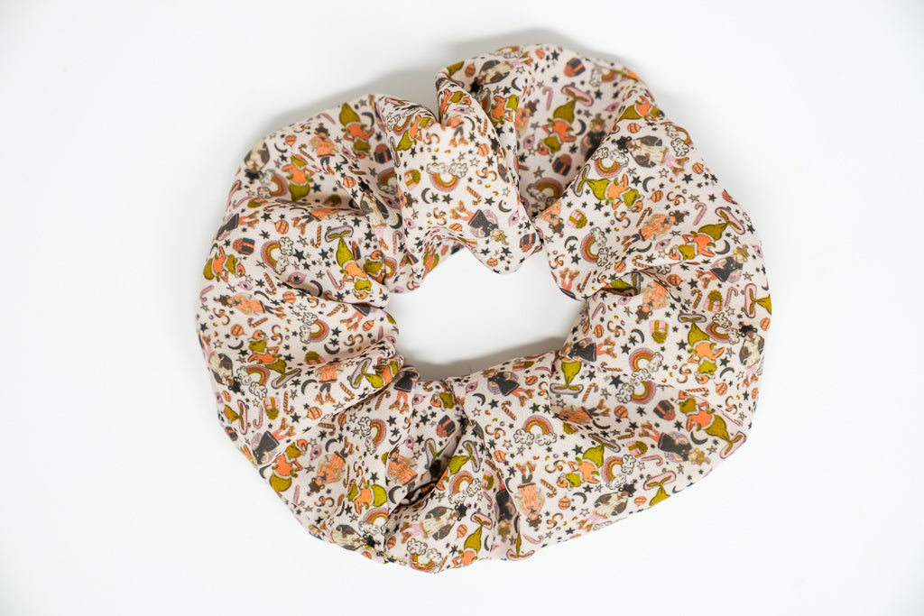 Grinch - Crepe De Chine Scrunchie