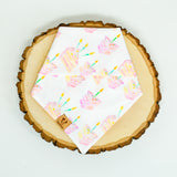 Birthday Cake - Classic Tie On Bandana