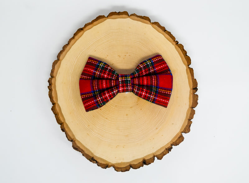 Rudolph - Flannel Bow