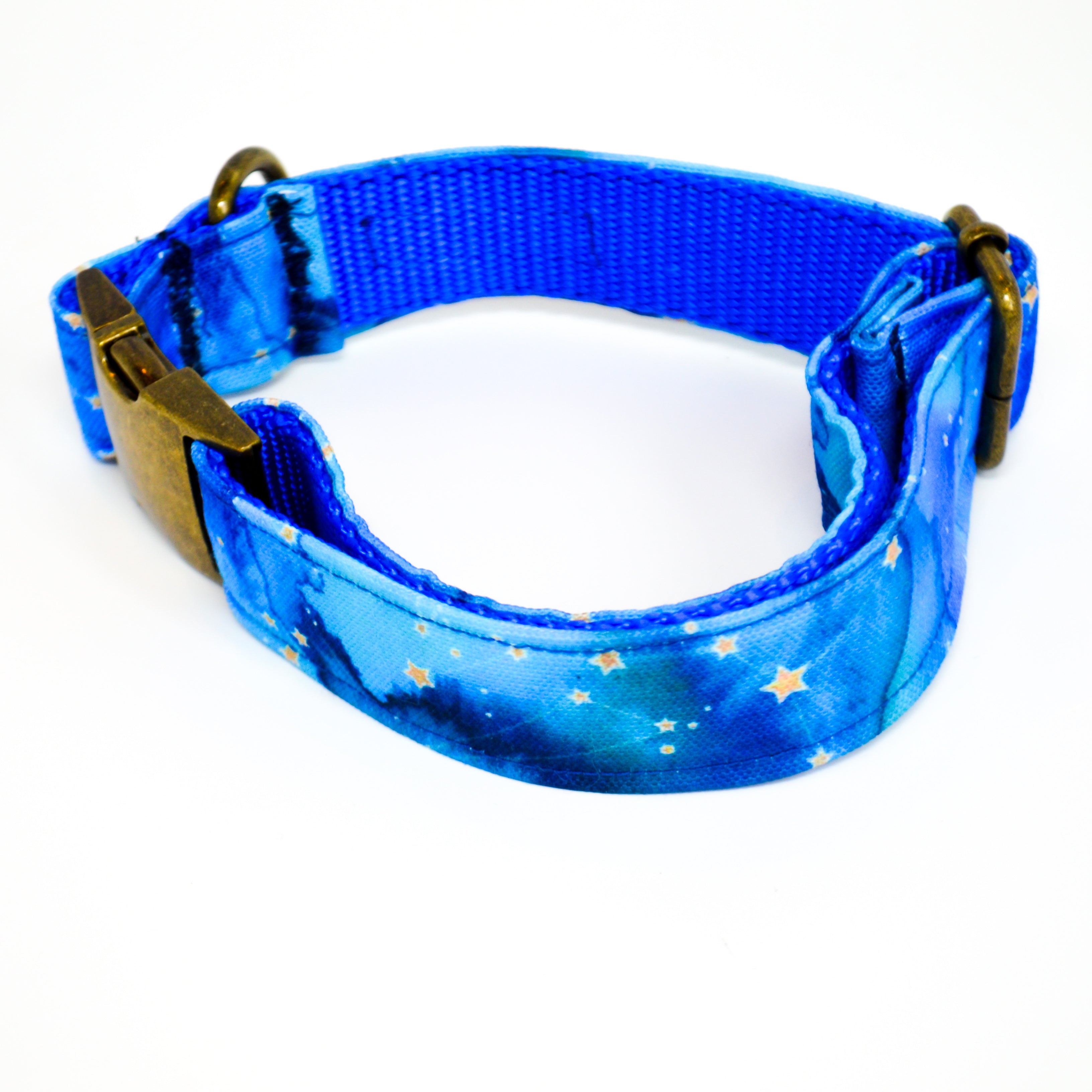 Starry Night Eco Canvas Dog Collar