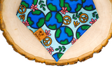 Earth Day - Classic Tie On Bandana