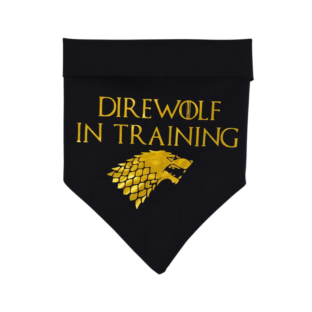 Direwolf in 2025 training bandana