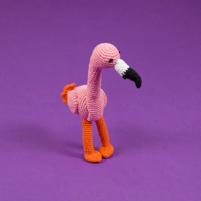Hand Crochet Flamingo
